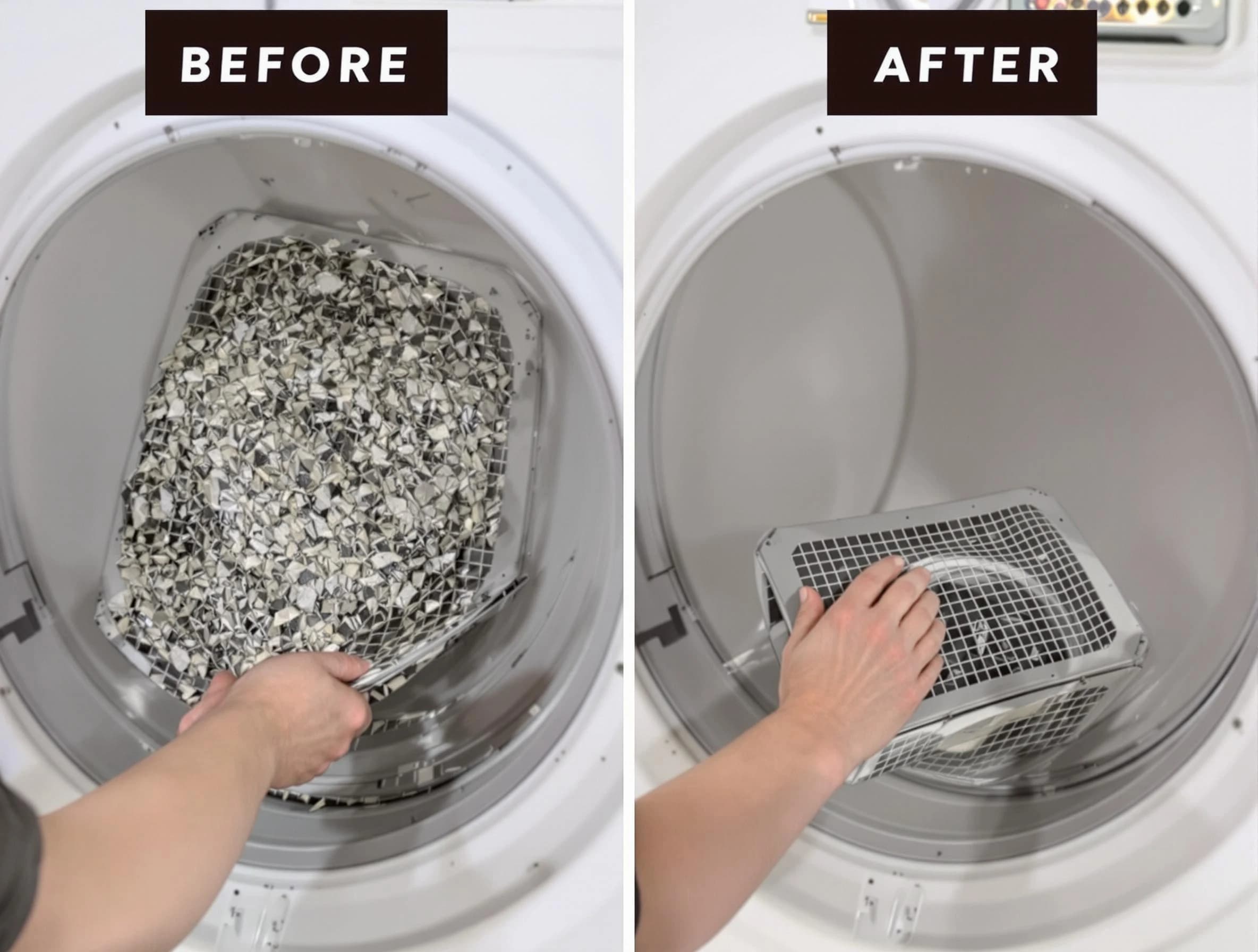 Professional lint trap cleaning by Goodlettsville Dryer Vent Cleaning in Goodlettsville