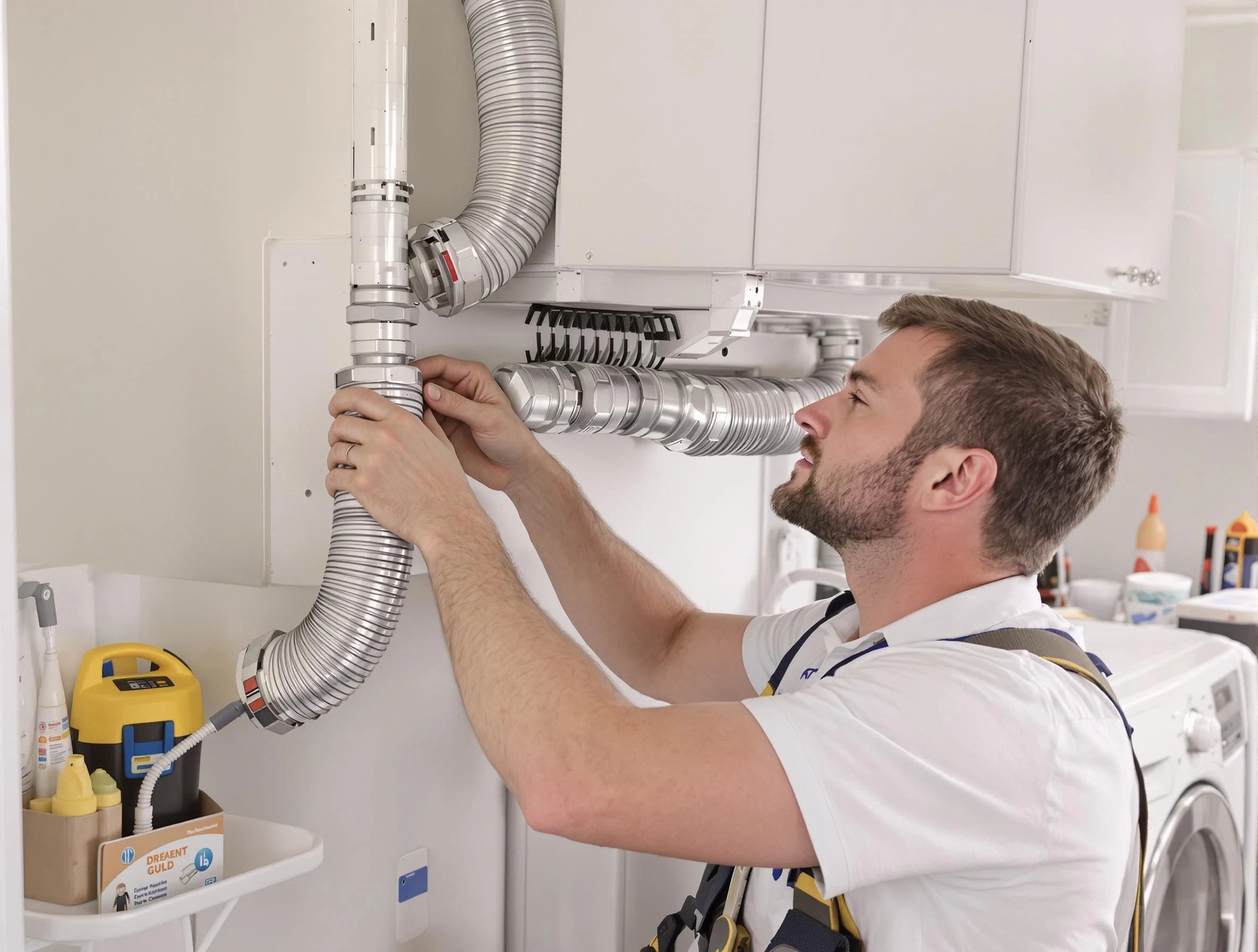 Professional dryer vent repair and installation by Goodlettsville Dryer Vent Cleaning in Goodlettsville