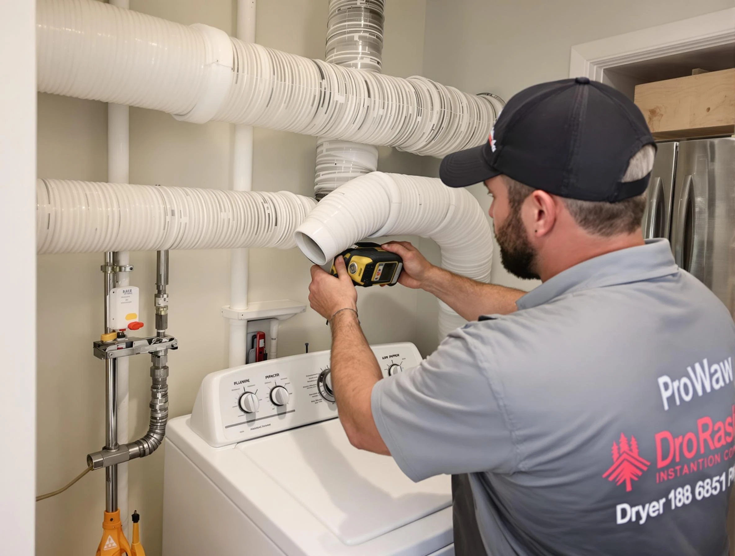 Professional dryer vent hose installation by Goodlettsville Dryer Vent Cleaning in Goodlettsville