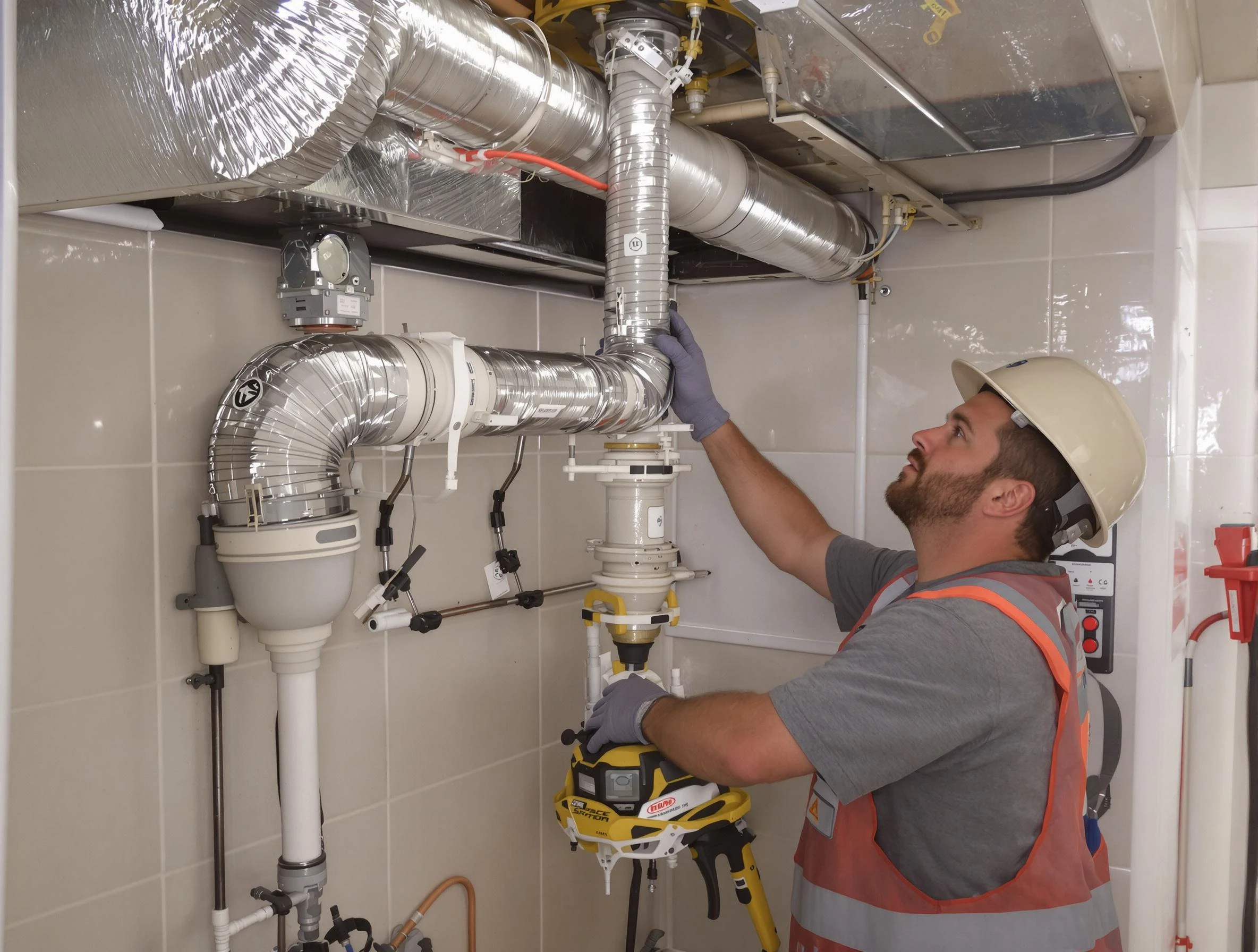 Goodlettsville Dryer Vent Cleaning expert performing professional dryer vent repair and installation in Goodlettsville