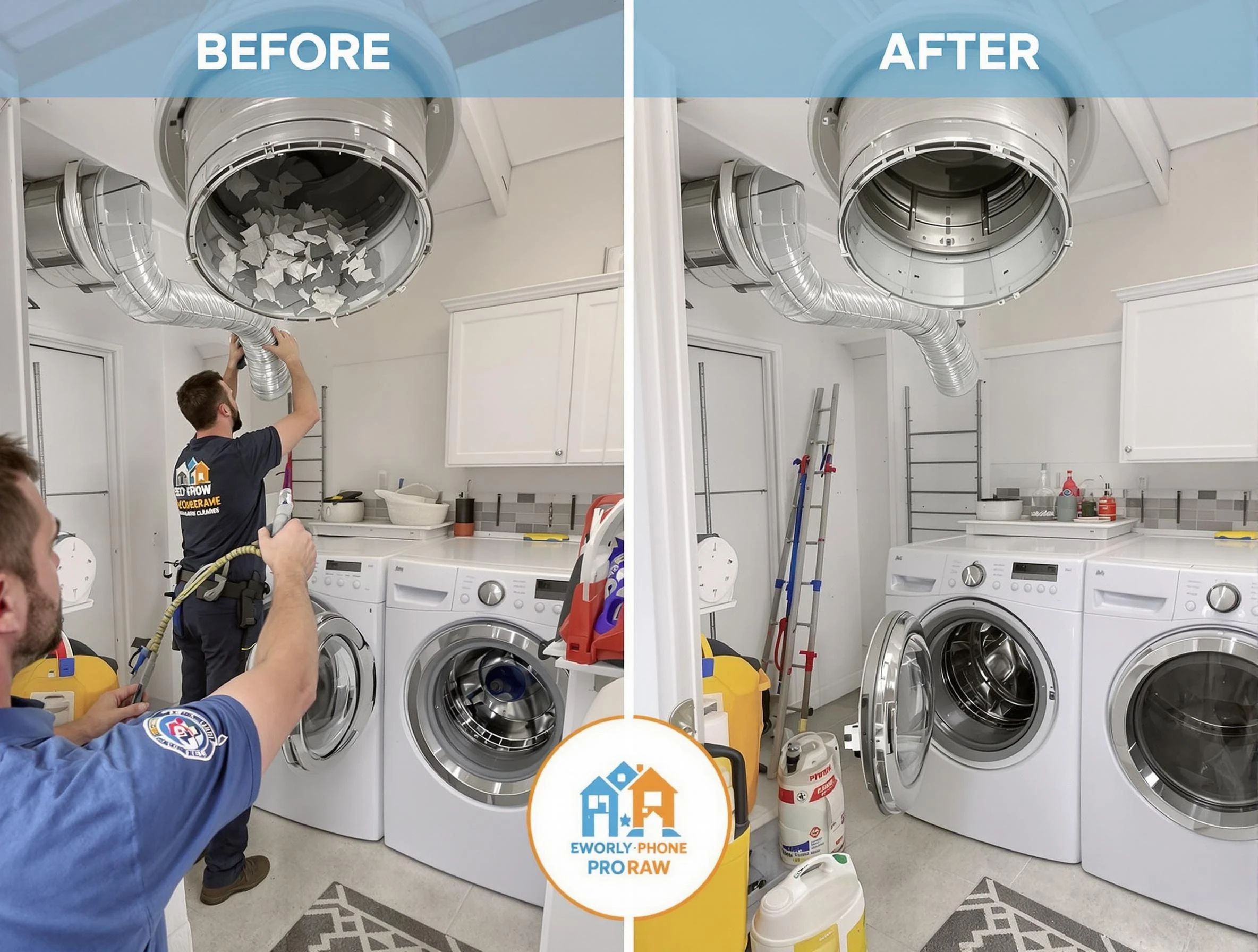 Residential dryer vent cleaning by Goodlettsville Dryer Vent Cleaning in Goodlettsville